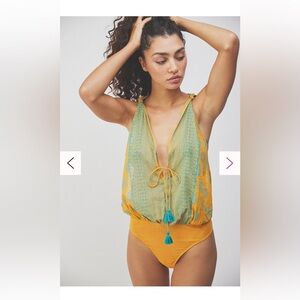 Free people Soul Of The Sun Bodysuit